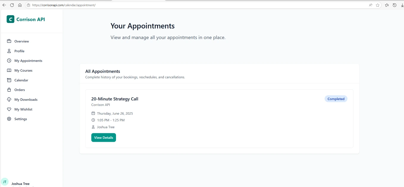 Appointments